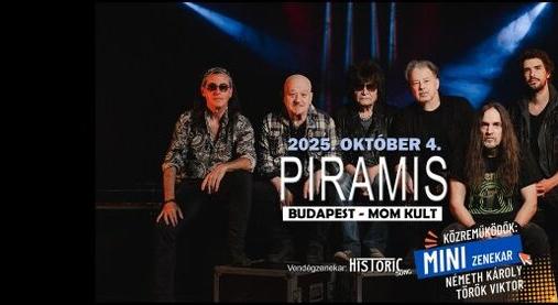 Piramis koncert lesz Budapesten - különleges vendég is érkezik