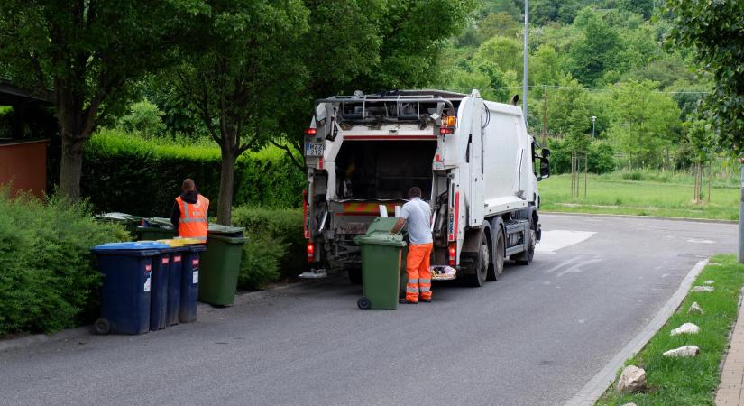 A kukások egy része nem volt hajlandó felvenni a munkát