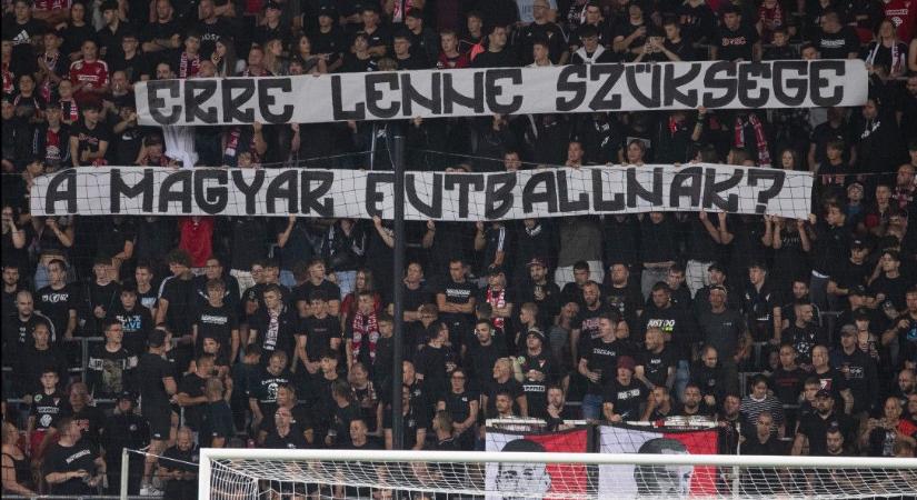 Megbotránkoztatták az MLSZ-t a debreceni szurkolók