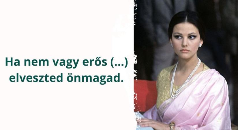 Ha nem vagy erős (…) elveszted önmagad – Claudia Cardinale