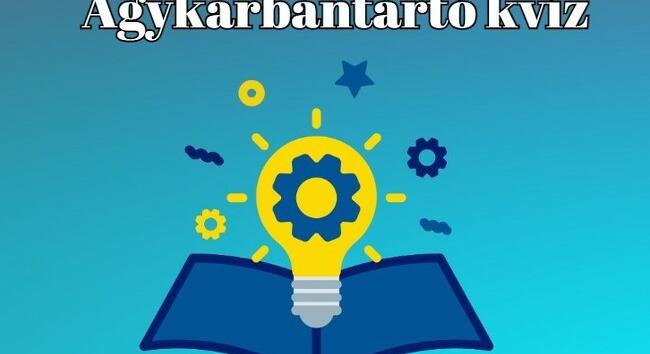 Mi jut eszedbe, ha azt mondom agykarbantartó? Hát persze, hogy a kvízek királya