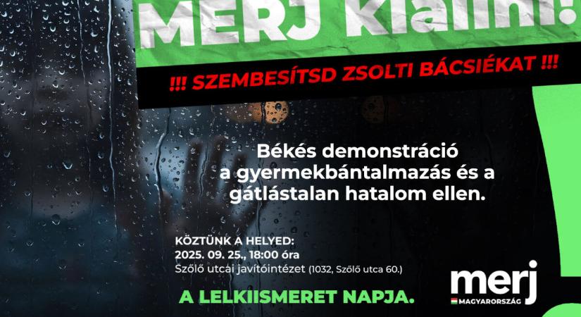 „Ki az a Zsolti bácsi?” – Tüntetést szerveznek a Szőlő utcai intézetnél