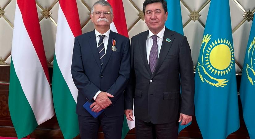 Kövér László Kazahsztánt fontos célterületnek nevezte