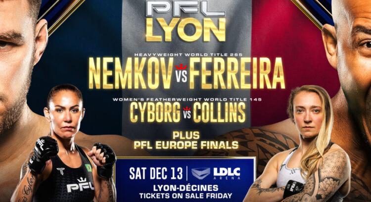 A PFL bejelentette Vadim Nemkov és Cris Cyborg következő meccsét