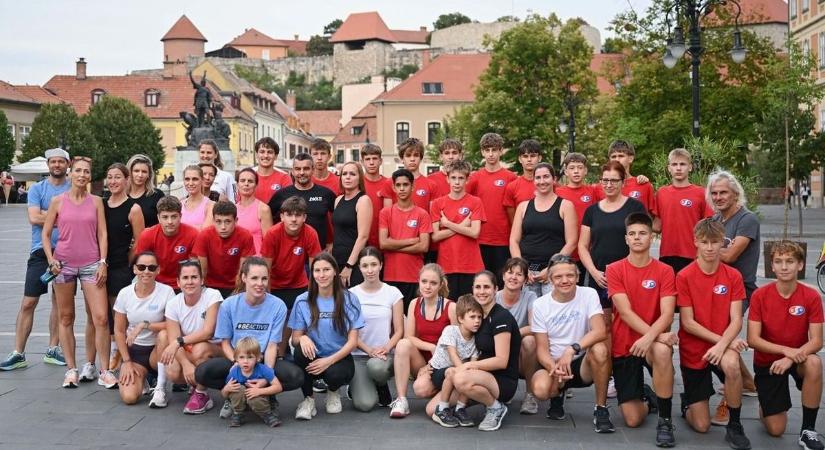 Európai Sporthét: városnéző kocogás Egerben