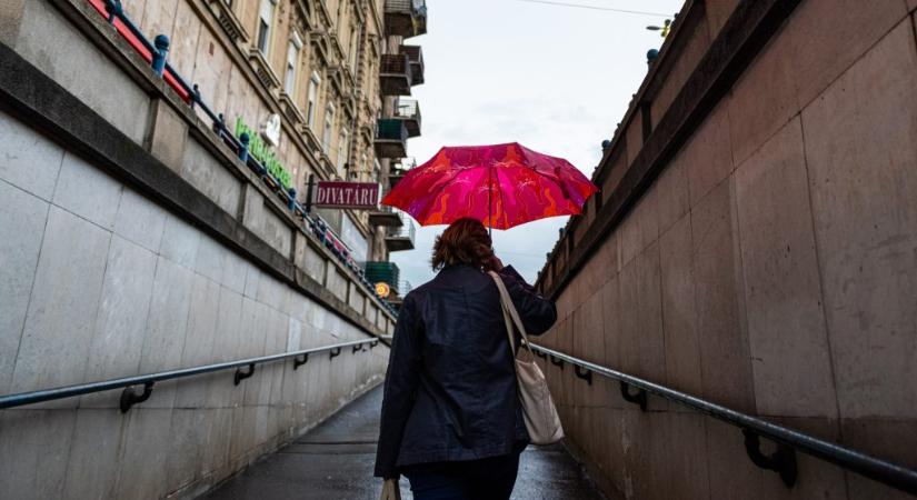 Esős, szeles lesz a csütörtök