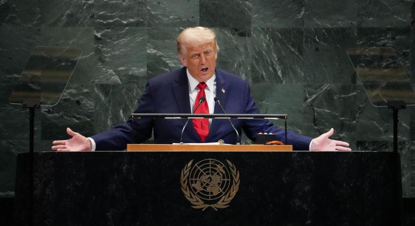 Ezt nem teszik ki az ablakba: posztolt Trump az ENSZ-gyűlésről, nem volt benne köszönet