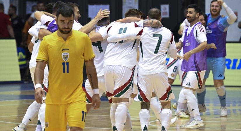 Futsal: kijutottak az Eb-re a magyarok
