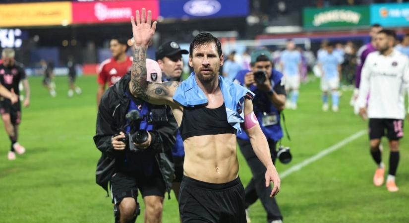 Busquets olyan gólpasszt adott Messinek, hogy a Barca-drukkerek elmorzsoltak egy könnycseppet