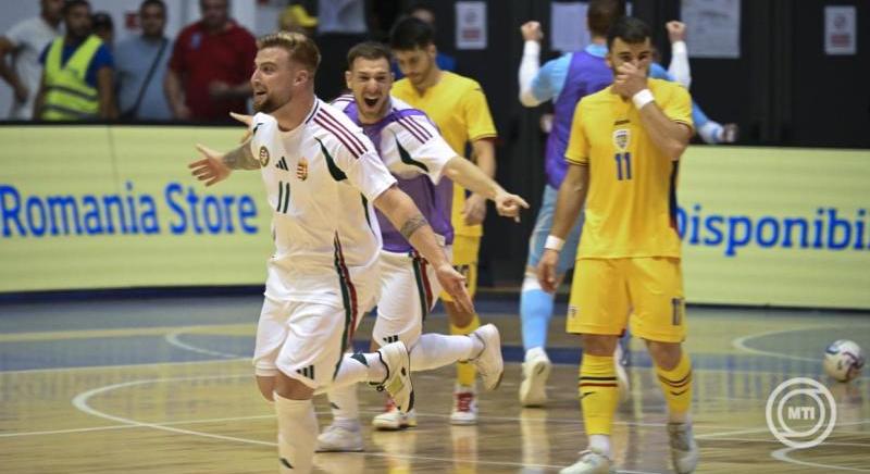 Futsal Eb-pótselejtező – A magyar válogatott kijutott az Európa-bajnokságra