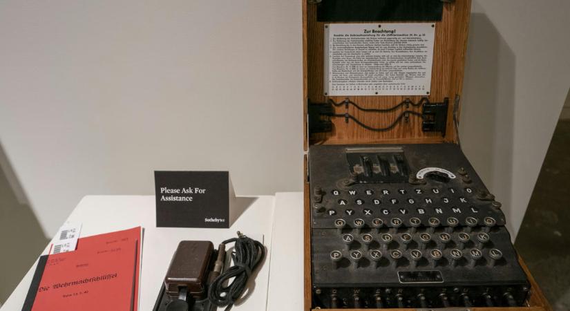 Náci Enigma kódológépeket találtak a Balti-tengerben