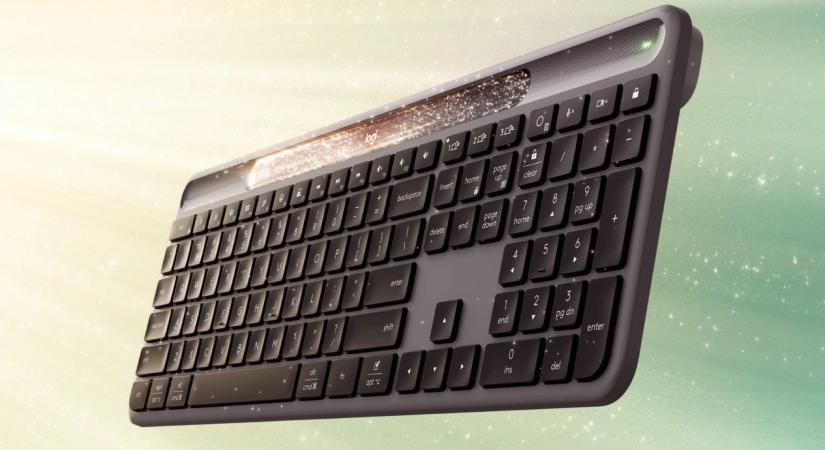 USB csatlakozó nélkül, napelemmel tölthető akkumulátorral érkezik a Logitech új billentyűzete – 10 éven át működhet