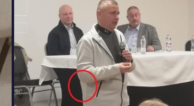 Ruszin-Szendi Romulusz ismét lebukott: újabb felvételek kerültek elő, amelyeken nyilvános rendezvényeken fegyvert visel (FOTÓK)