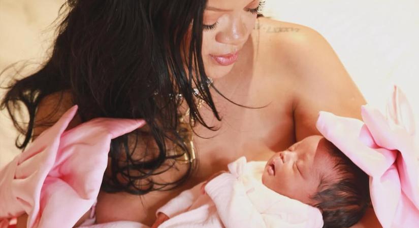 Megszületett Rihanna és AAP Rocky harmadik gyermeke – nyilvánosságra hozták a kislány nevét