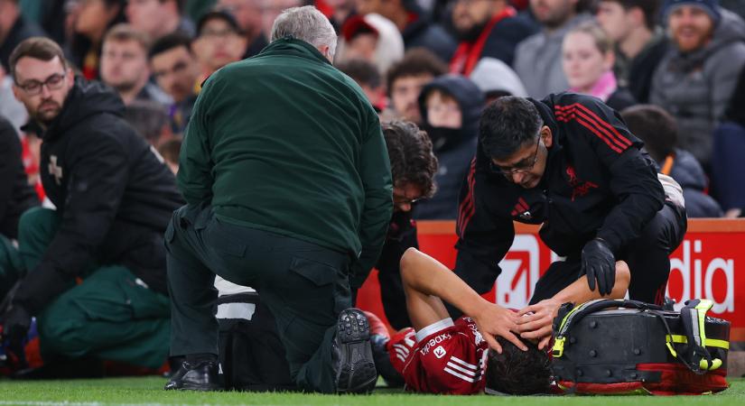 Nagy csapás a Liverpoolnak, hosszú időre kidőlt a fiatal nyári szerzemény