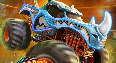 Hot Wheels Monster Trucks Live Glow-N-Fire show Budapesten