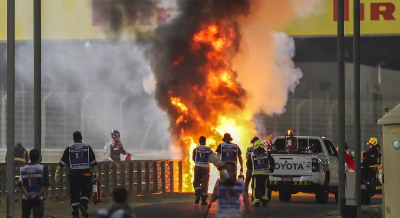 Horrorbalesete után öt évvel ismét F1-autóba ül Grosjean