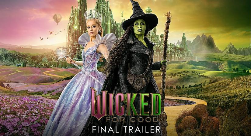 Itt a Wicked: For Good utolsó nagy előzetese