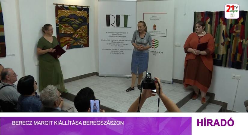 Berecz Margit kiállítása Beregszászon (videó)