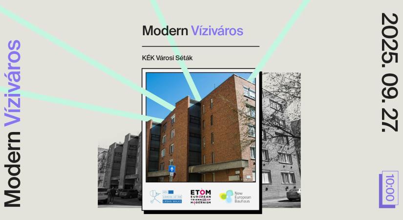 Modern Víziváros  ModernTéka Séták