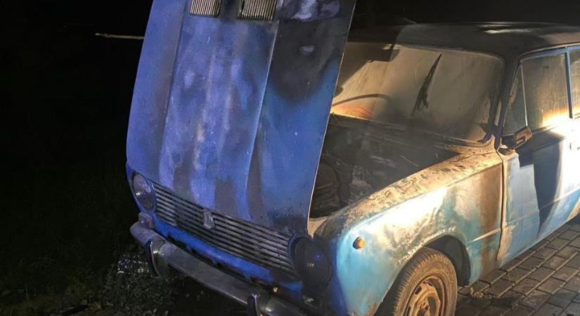 Kiskorú gyújtott fel egy autót Ungváron