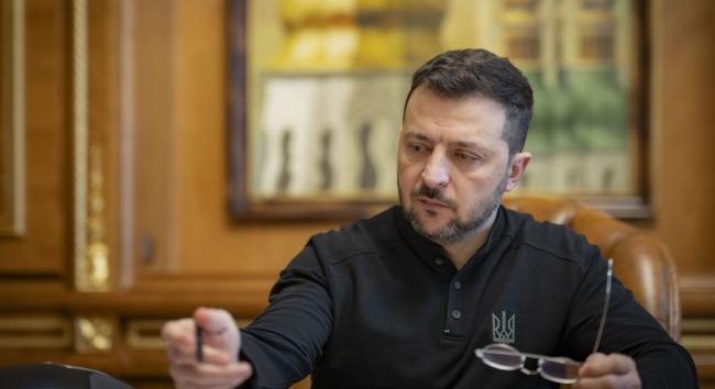 Zelenszkij: készen állok lemondani az elnöki posztról a háború befejezése után