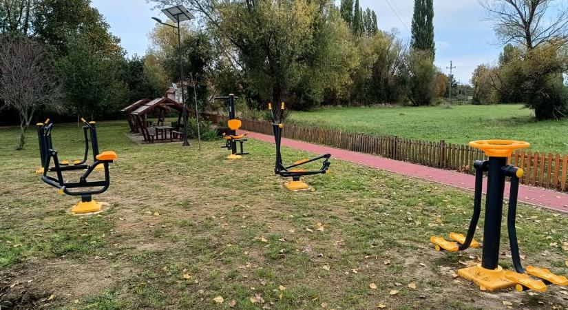 Új, modern szabadidőpark épült a település szívében