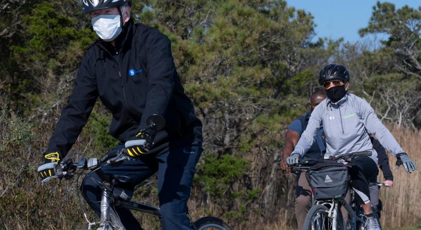 Biden kerékpárja kiberbiztonsági kockázatot jelenthet
