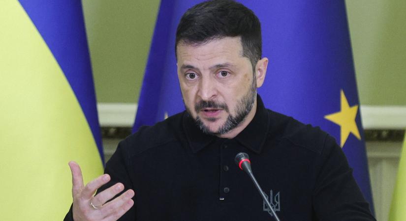 Volodimir Zeleszkij ukrán elnök bejelentette, nem indul a következő elnökválasztáson