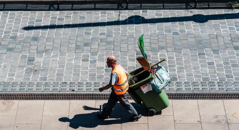 Újraindult a szemétszállítás Budapesten