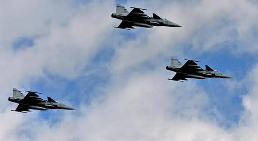 Magyar Gripenek siettek Dánia védelmére, miután orosz gépek közelítették meg