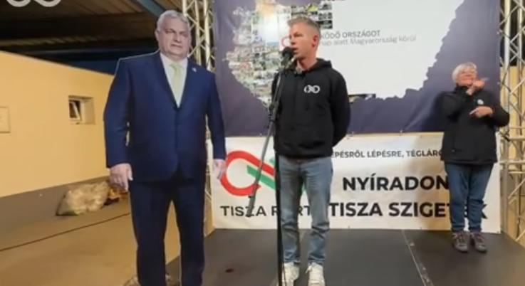 Magyar Péter üdvözölte a “Tasó-klán alól felszabadult” Nyíradonyt