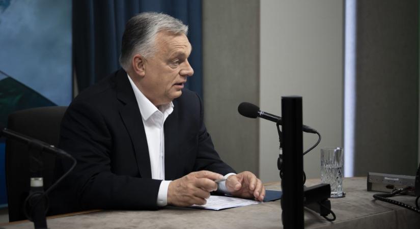 Egy hosszú hét után ad interjút Orbán a Kossuth Rádióban