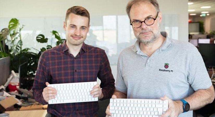 Raspberry Pi 500 - frissített változatot kapott az RPi retro stílusú asztali gépe