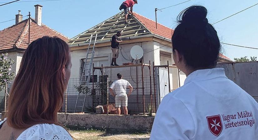 Drávagárdonyi család költözött új otthonba a máltai szeretetszolgálat segítségével