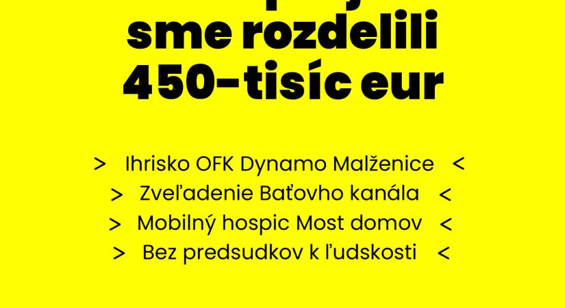 Nagyszombat megye 71 közhasznú projektet támogat – újabb 450 ezer eurót osztanak szét a fejlesztési alapból