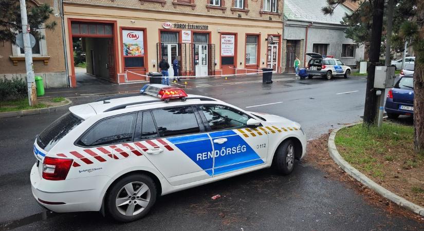 Megszólalt a rendőrség a szombathelyi boltnál történt brutális rablással kapcsolatban