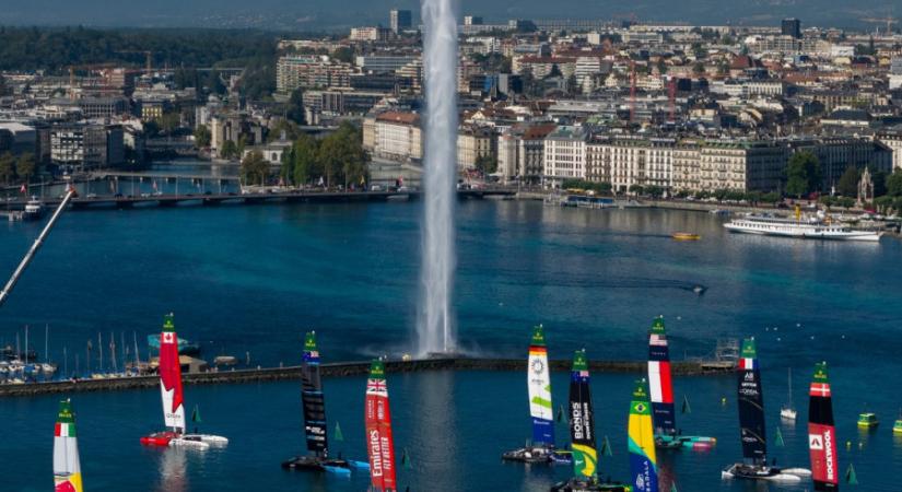 Német győzelem az első svájci Sail GP - n