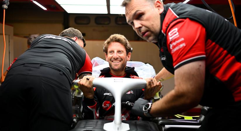 Öt évvel horrorbalesete után megkapta F1-es búcsúkörét Grosjean