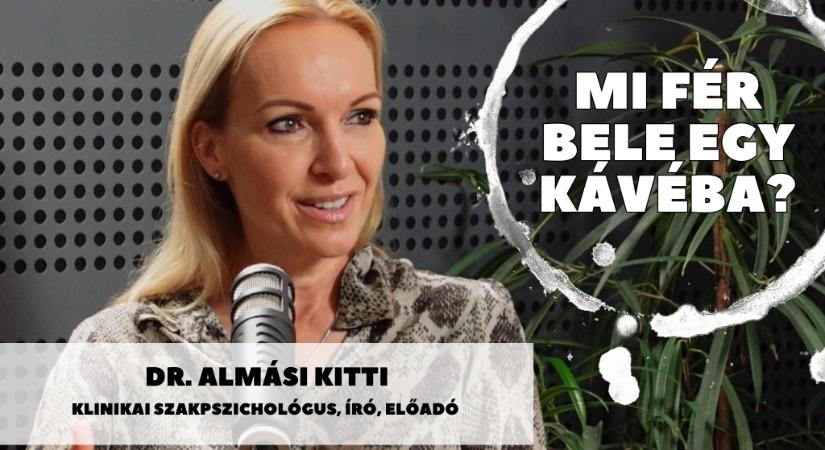 Mi fér bele egy kávéba? Dr. Almási Kitti szakpszichológussal beszélgetünk szombaton 11 órától a Maszol YouTube-csatornáján