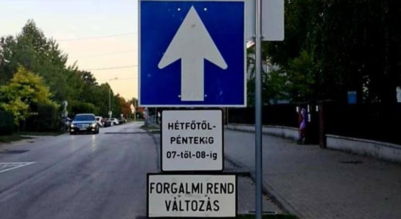 Reggeli csúcs: forgalmirend-változás lesz az iskola környékén