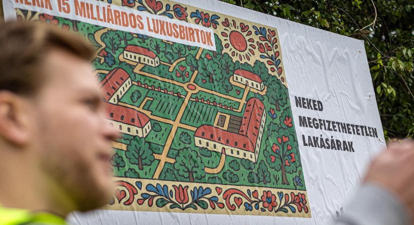 „Nekik 15 milliárdos luxusbirtok, neked megfizethetetlen lakásárak”
