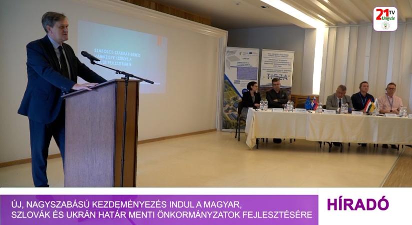 Nagyszabású kezdeményezés indul a magyar, szlovák és ukrán határ menti önkormányzatok fejlesztésére (videó)
