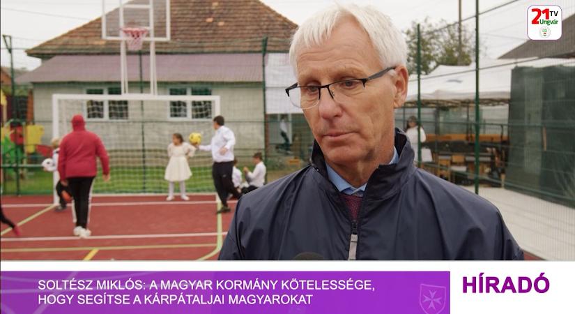 Soltész Miklós: a magyar kormány kötelessége, hogy segítse a kárpátaljai magyarokat (videó)
