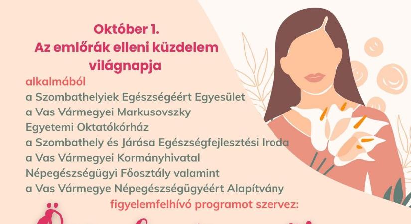 Hölgyek figyelem! Tanácsadás, tájékoztatók, nyereményjáték a szombathelyi kórházban