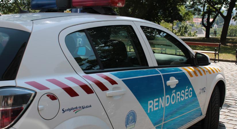 Fokozott rendőri ellenőrzés Esztergomban