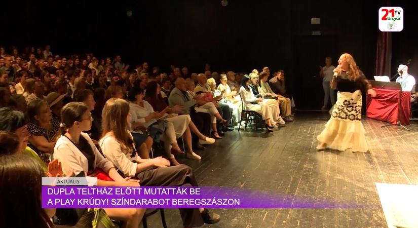 Aktuális (2025.09.26) Dupla teltház előtt mutatták be a Play Krúdy! Színdarabot Beregszászon (videó)
