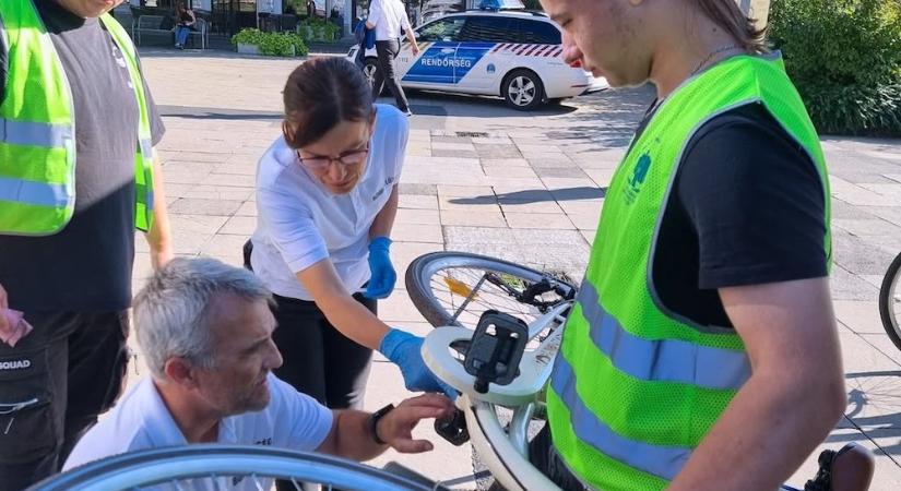Ismét bringa -és E-roller jelölés lesz szombaton Győr-Ménfőcsanakon