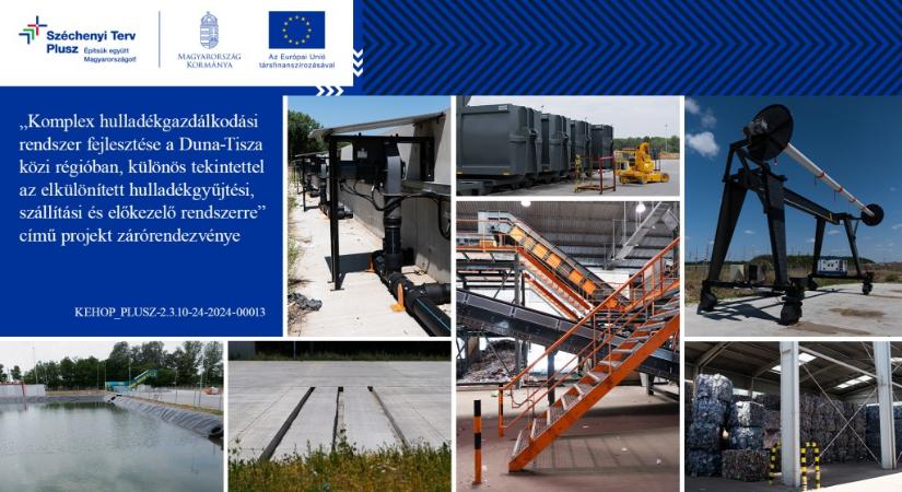 Fenntarthatóság és együttműködés: befejeződött a Duna-Tisza közi hulladékgazdálkodási projekt
