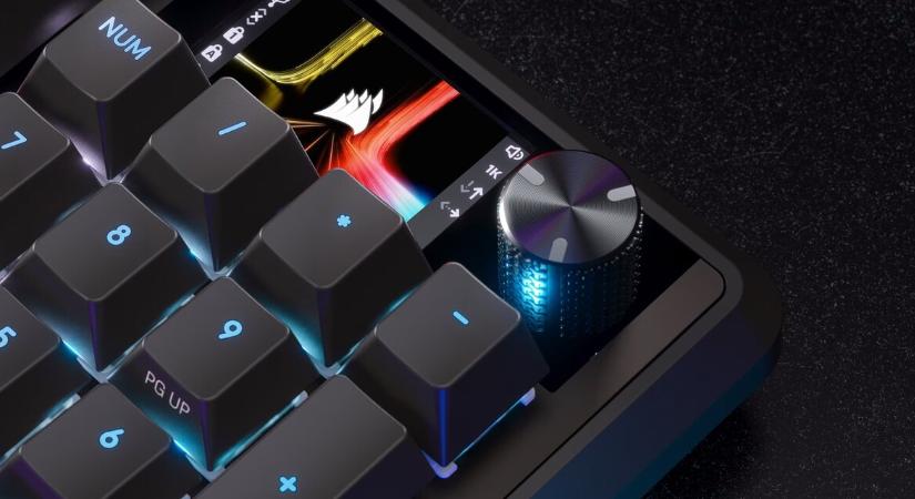 Effektíve TKL méretűek a Corsair legújabb, numerikus paddal ellátott klaviatúrái